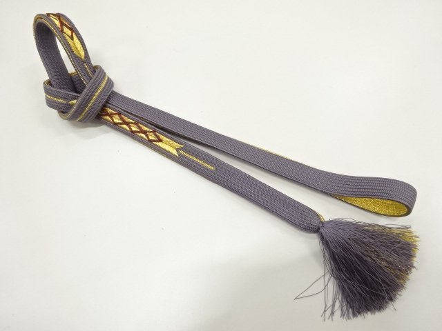 JAPANESE KIMONO / HANDTIED OBIJIME CORD